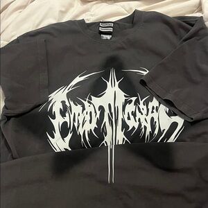 Broken Promises Dark Gray Graphic Tee